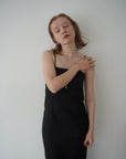 Twill camisole one-piece