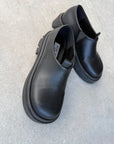 Wrap tag platform loafer