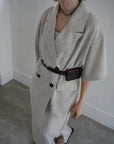 Summer tweed half sleeve JK