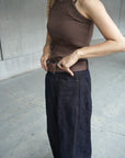 Double strap American sleeve tank