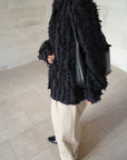 Shaggy fringe shirt