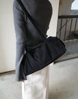 Square suède bag