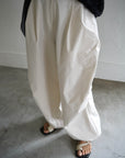 Water repellent parachute pants