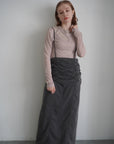 Shirring strap skirt