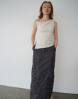 Drape asymmetry top