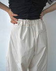 Water repellent parachute pants