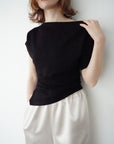 【7月上旬-発送】Unbalance tuck top