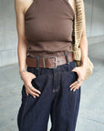 Double strap American sleeve tank