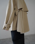 SS Flare design trench coat
