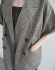 Summer tweed half sleeve JK