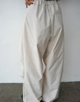 Water repellent parachute pants