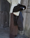 Alpaca layered skirt