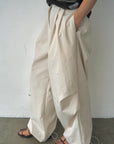 Water repellent parachute pants