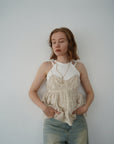 Vintage fringe top