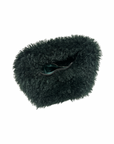 Poodle fur hand bag