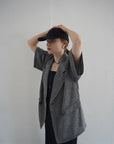 Summer tweed half sleeve JK