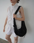 Crochet shoulder bag