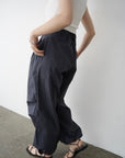 Water repellent parachute pants