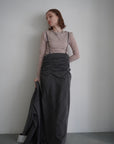 Shirring strap skirt