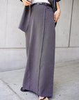Switching long skirt