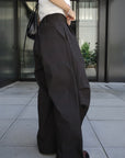Water repellent parachute pants