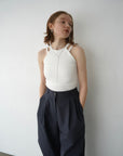 Double strap American sleeve tank