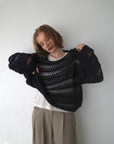 Design pattern sheer knit