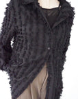 Shaggy fringe shirt