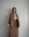 Turn up cuffs tailor jacket