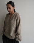 Boucle color knit