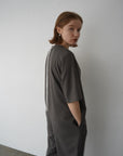 V neck jump suit