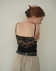 Back race cupin camisole