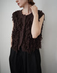 Boucle fringe vest