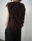 Boucle fringe vest