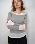 Lib off shoulder layered top