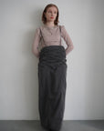 Shirring strap skirt