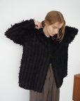 Shaggy fringe shirt
