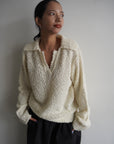 Boucle color knit