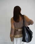 Slab 3D knit top