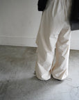 Water repellent parachute pants