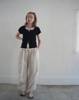 Layered lib half sleeve tops