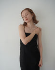 Twill camisole one-piece