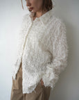 Shaggy fringe shirt