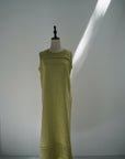 Slab flannel knit one-piece