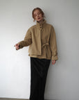 【予約販売】10月上旬発送- Half cape short trench