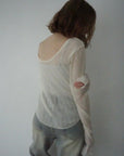 Back open wave race top