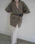 Summer tweed half sleeve JK