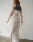 Twill camisole one-piece