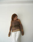 Slab 3D knit top