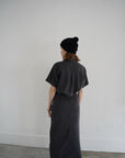 Switching long skirt